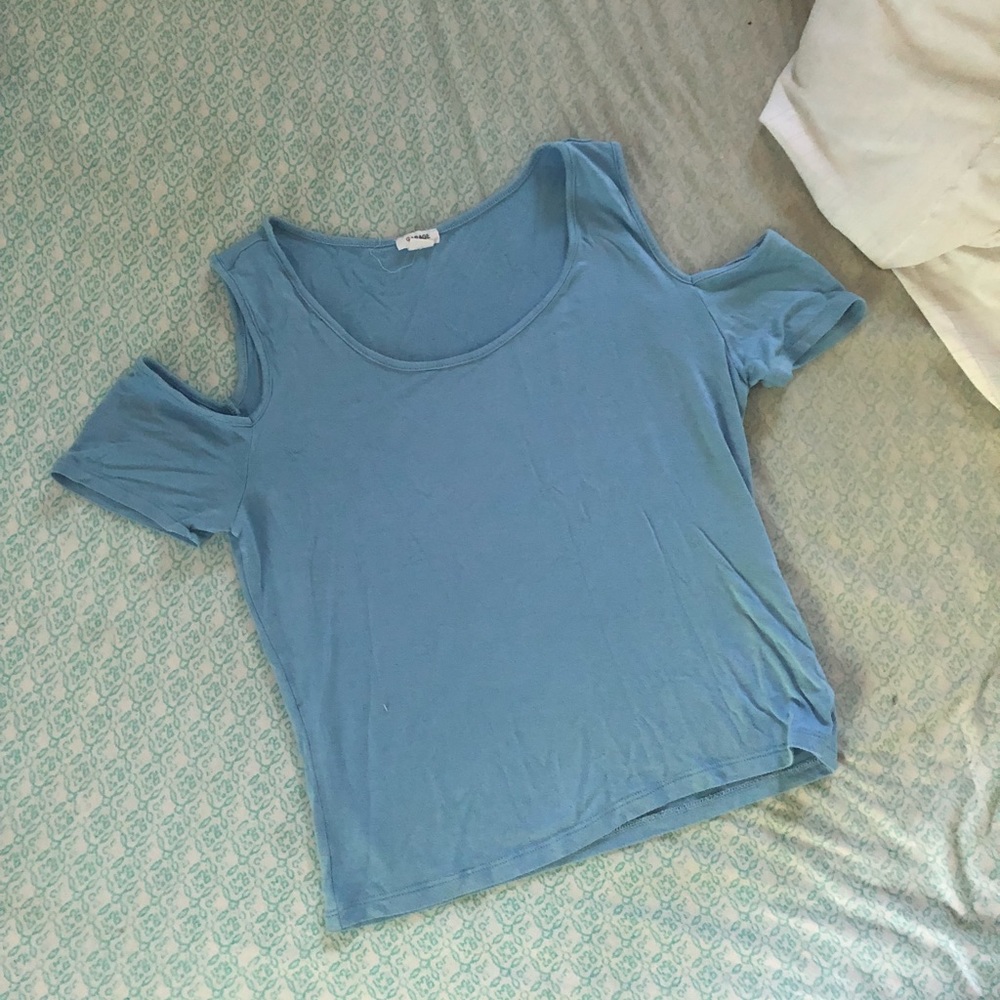 Garage Cold Shoulder Top